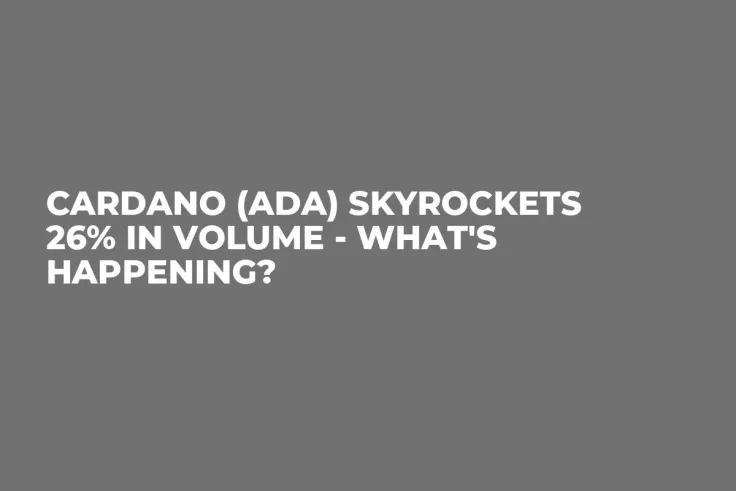 Cardano (ADA) Skyrockets 26% in Volume - What's Happening?