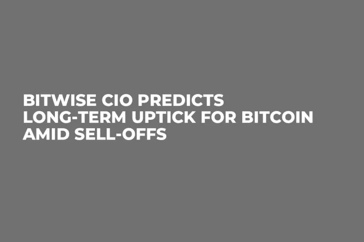 Bitwise CIO Predicts Long-Term Uptick for Bitcoin Amid Sell-offs
