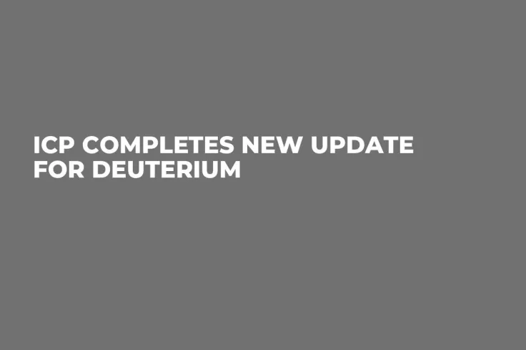 ICP Completes New Update for Deuterium