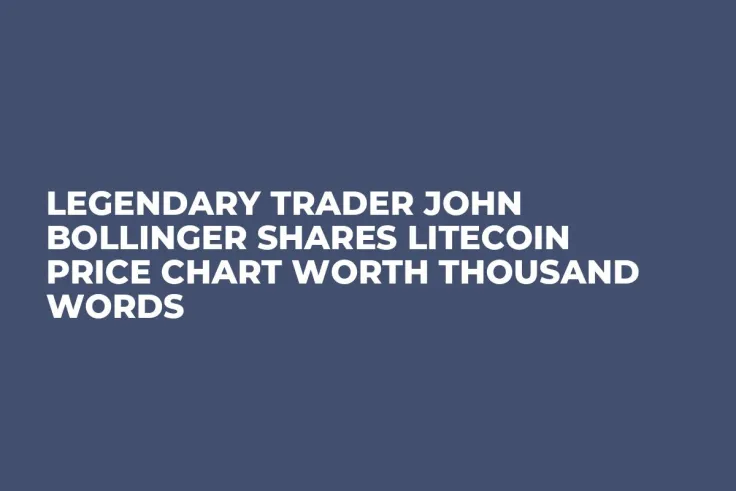 Legendary Trader John Bollinger Shares Litecoin Price Chart Worth Thousand Words