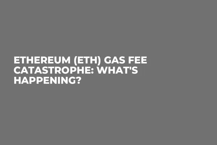Ethereum (ETH) Gas Fee Catastrophe: What's Happening?