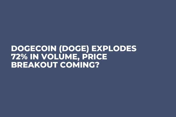 Dogecoin (DOGE) Explodes 72% in Volume, Price Breakout Coming?