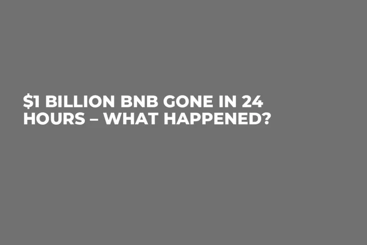 $1 Billion BNB Gone in 24 Hours – What Happened?