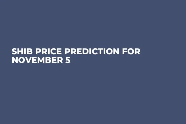 SHIB Price Prediction for November 5