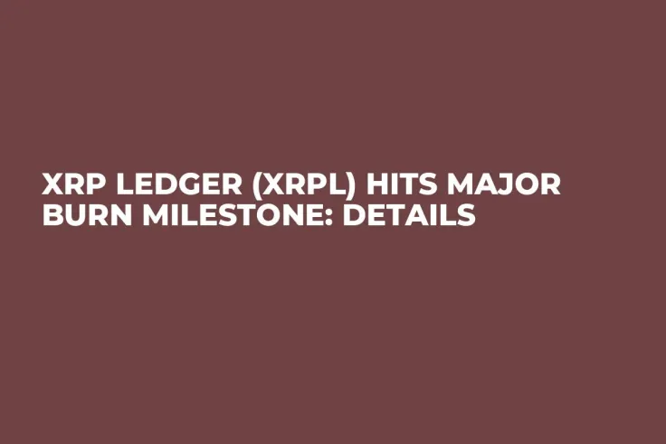 XRP Ledger (XRPL) Hits Major Burn Milestone: Details