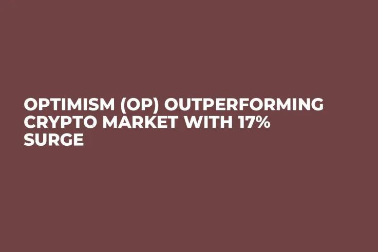 Optimism (OP) Outperforming Crypto Market With 17% Surge