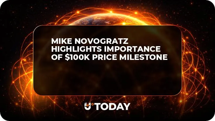 Mike Novogratz Highlights Importance of $100K Price Milestone