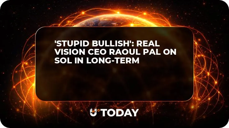 'Stupid Bullish': Real Vision CEO Raoul Pal on SOL in Long-Term