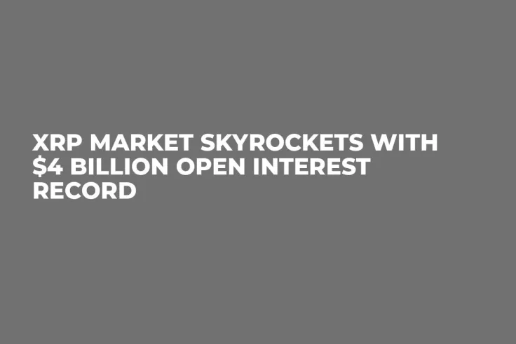 XRP Market Skyrockets With $4 Billion Open Interest Record