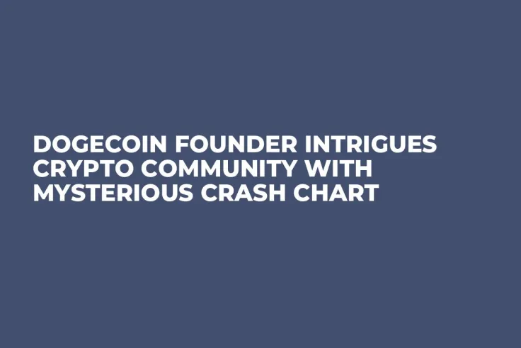 Dogecoin Founder Intrigues Crypto Community With Mysterious Crash Chart