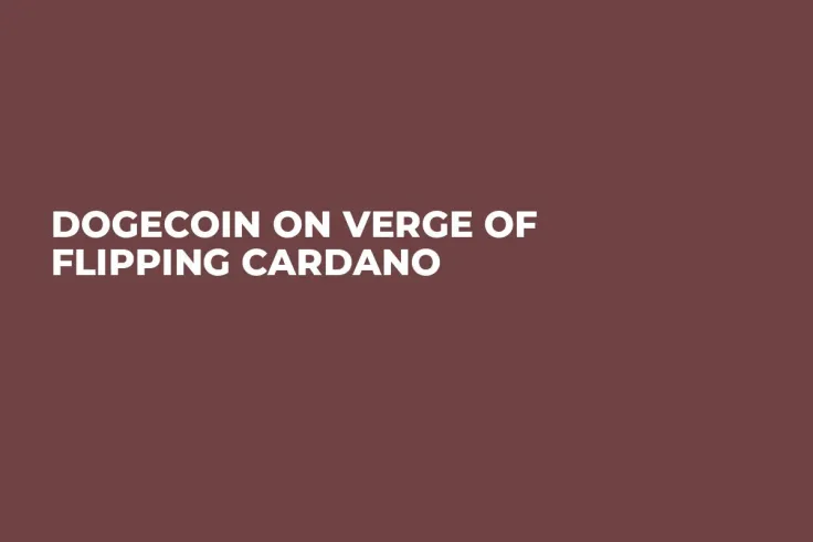 Dogecoin on Verge of Flipping Cardano