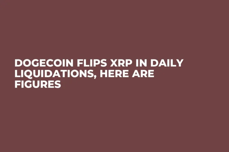 Dogecoin Flips XRP in Daily Liquidations, Here Are Figures