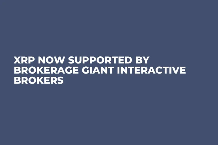 XRP Now Supported by Brokerage Giant Interactive Brokers 