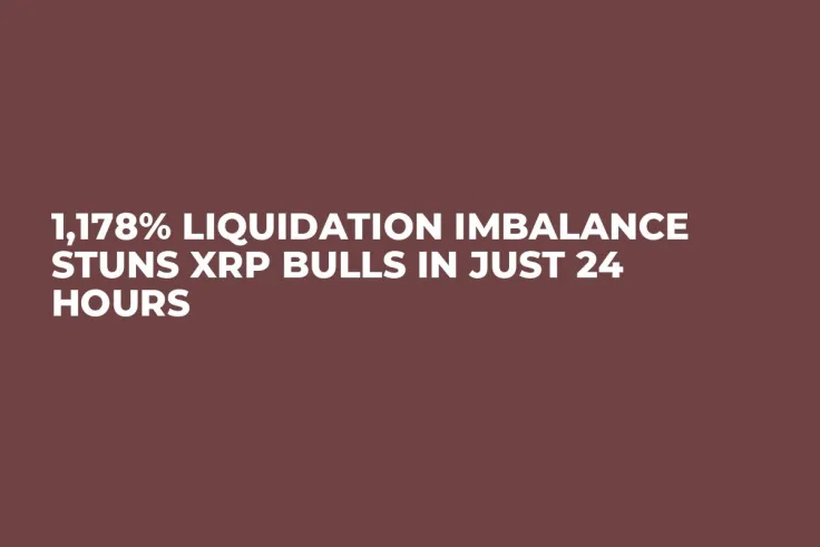 1,178% Liquidation Imbalance Stuns XRP Bulls in Just 24 Hours
