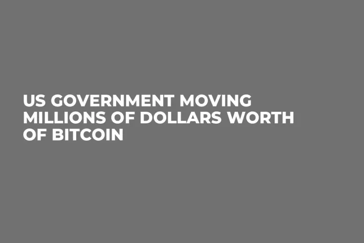 US Government Moving Millions of Dollars Worth of Bitcoin