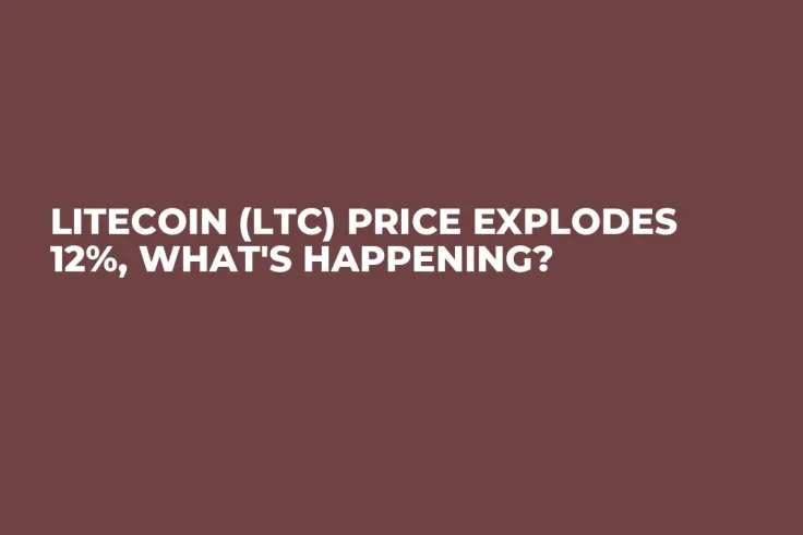 Litecoin (LTC) Price Explodes 12%, What's Happening?