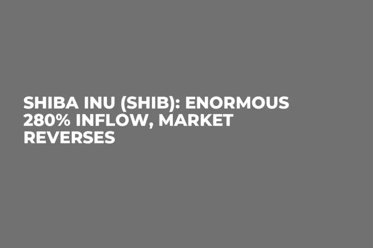 Shiba Inu (SHIB): Enormous 280% Inflow, Market Reverses
