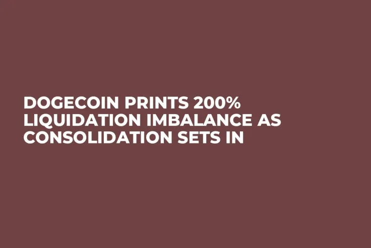 Dogecoin Prints 200% Liquidation Imbalance as Consolidation Sets In