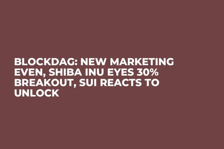 BlockDAG: New Marketing Even, Shiba Inu Eyes 30% Breakout, SUI Reacts to Unlock