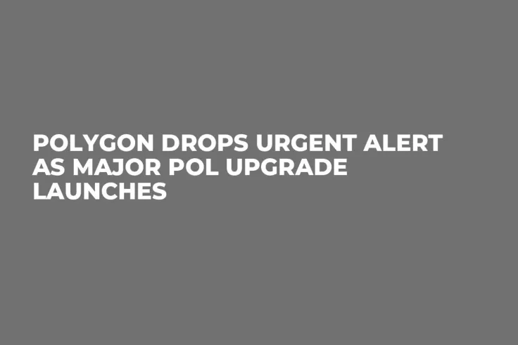 Polygon Drops Urgent Alert as Major POL Upgrade Launches
