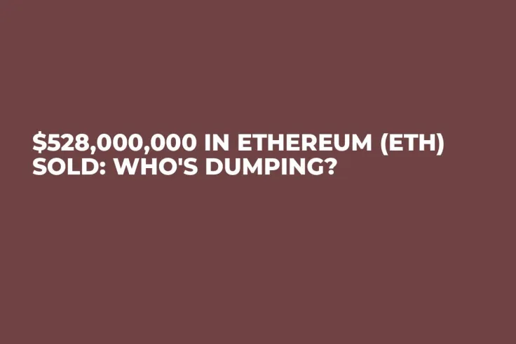 $528,000,000 in Ethereum (ETH) Sold: Who's Dumping?