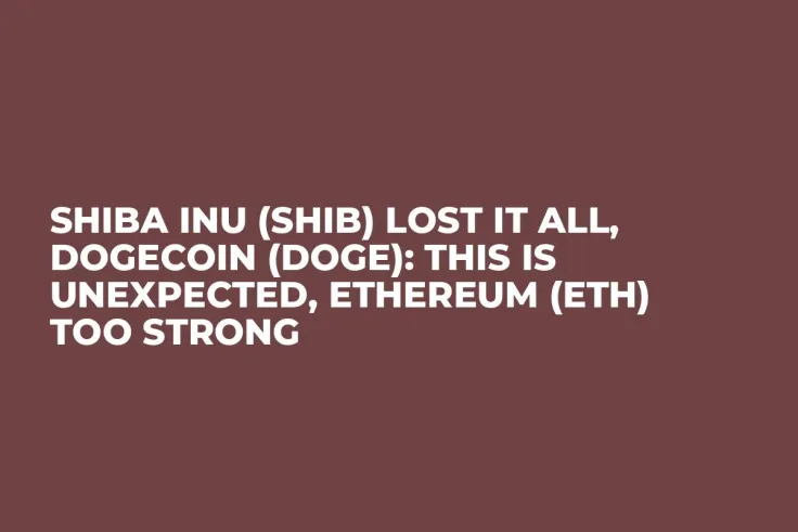 Shiba Inu (SHIB) Lost It All, Dogecoin (DOGE): This Is Unexpected, Ethereum (ETH) Too Strong
