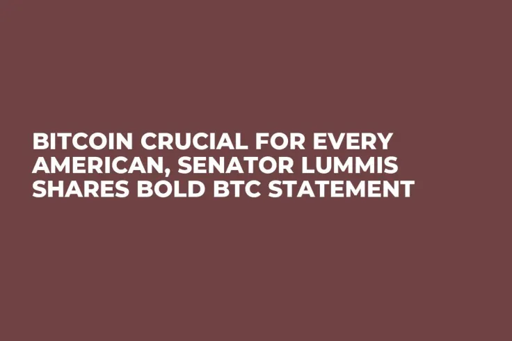 Bitcoin Crucial For Every American, Senator Lummis Shares Bold BTC Statement