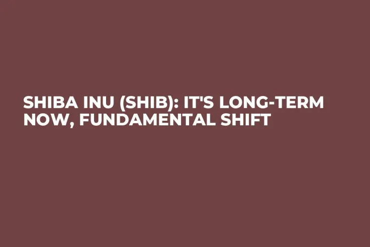 Shiba Inu (SHIB): It's Long-Term Now, Fundamental Shift