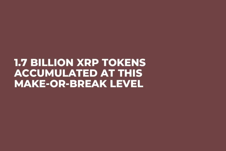 1.7 Billion XRP Tokens Accumulated at This Make-or-Break Level