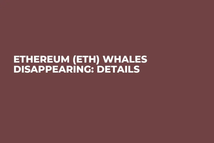 Ethereum (ETH) Whales Disappearing: Details