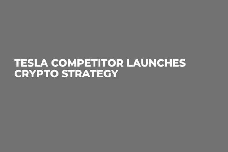 Tesla Competitor Launches Crypto Strategy