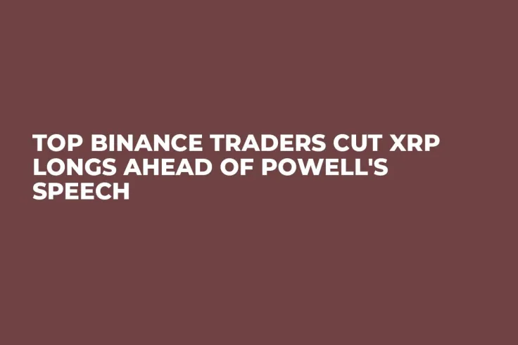 Top Binance Traders Cut XRP Longs Ahead of Powell's Speech