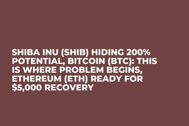 Shiba Inu (SHIB) Hiding 200% Potential, Bitcoin (BTC): This Is Where Problem Begins, Ethereum (ETH) Ready for $5,000 Recovery