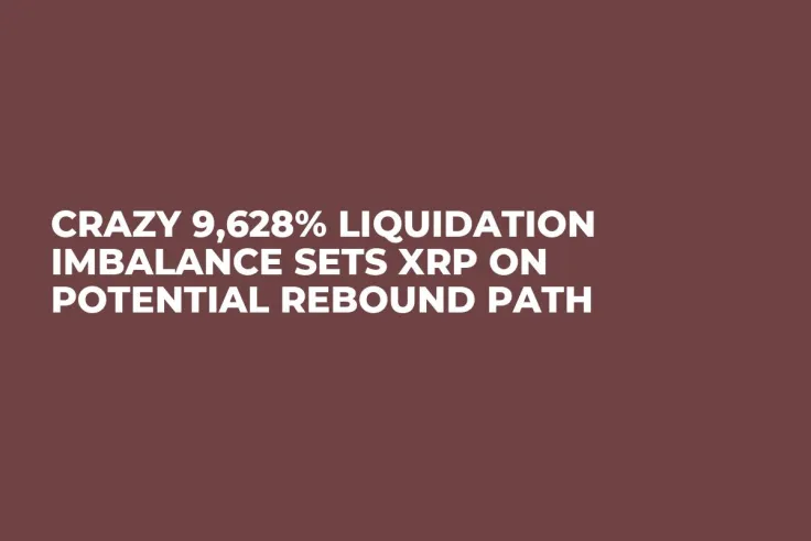 Crazy 9,628% Liquidation Imbalance Sets XRP on Potential Rebound Path