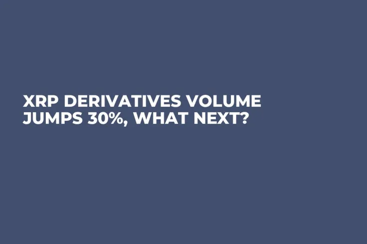 XRP Derivatives Volume Jumps 30%, What Next?
