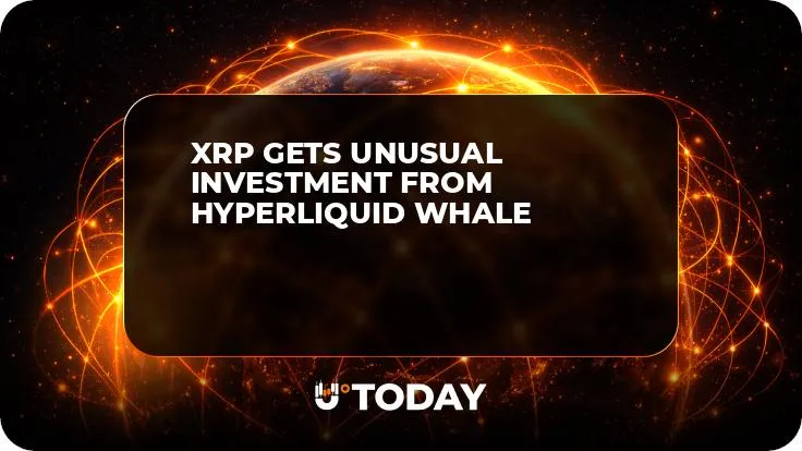 XRP Gets Unusual Investment From Hyperliquid Whale