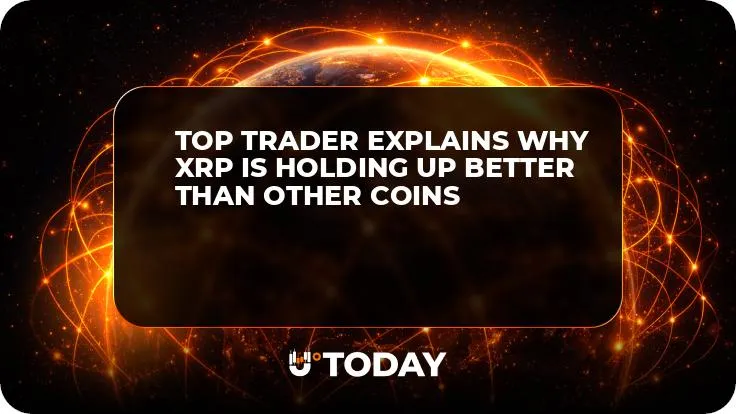 Top Trader Explains Why XRP Is Holding Up Better Than Other Coins