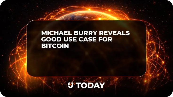 Michael Burry Reveals Good Use Case for Bitcoin