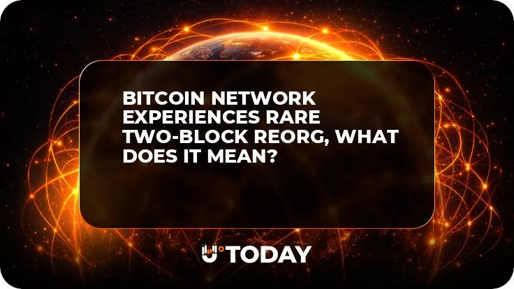Bitcoin Network Experiences Rare Two-Block Reorg, What Does It Mean?