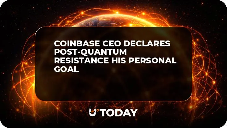 Coinbase CEO Declares Post-Quantum Resistance His Personal Goal