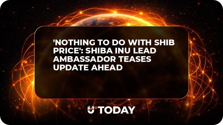 'Nothing to Do With SHIB Price': Shiba Inu Lead Ambassador Teases Update Ahead