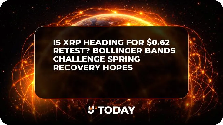 Is XRP Heading for $0.62 Retest? Bollinger Bands Challenge Spring Recovery Hopes