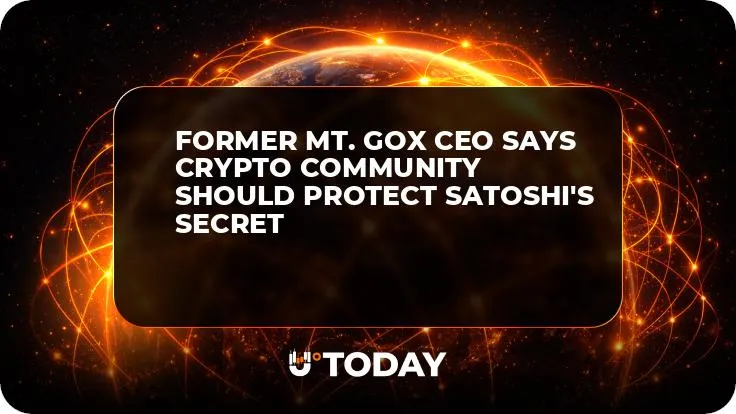 Former Mt. Gox CEO Says Crypto Community Should Protect Satoshi's Secret