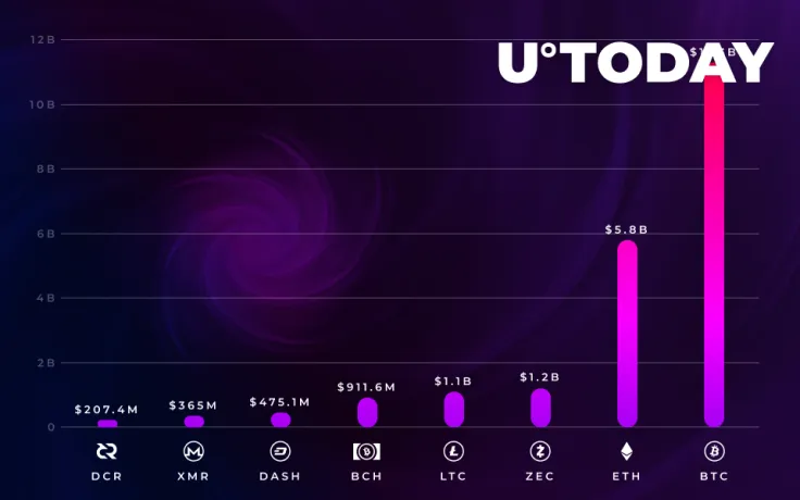 Top Cryptocurrencies by Mining Revenue in 2019: Bitcoin (BTC), Ethereum (ETH), Zcash (ZEC), Litecoin (LTC), and Bitcoin Cash (BCH)