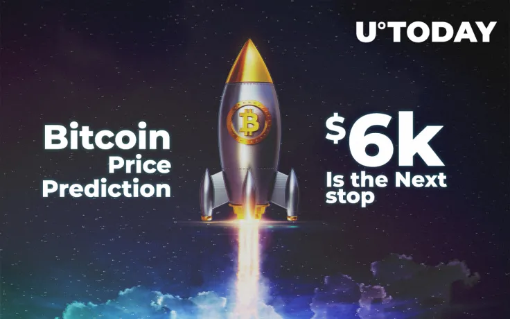 BTC/USD Bitcoin Price Prediction — Bulls Have Become More Powerful: $6,000 Is the Next Stop