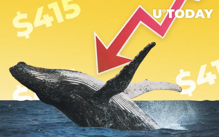 Biggest Bitcoin Whales to Blame for Price Drops as $415 Million Moved Before Crash