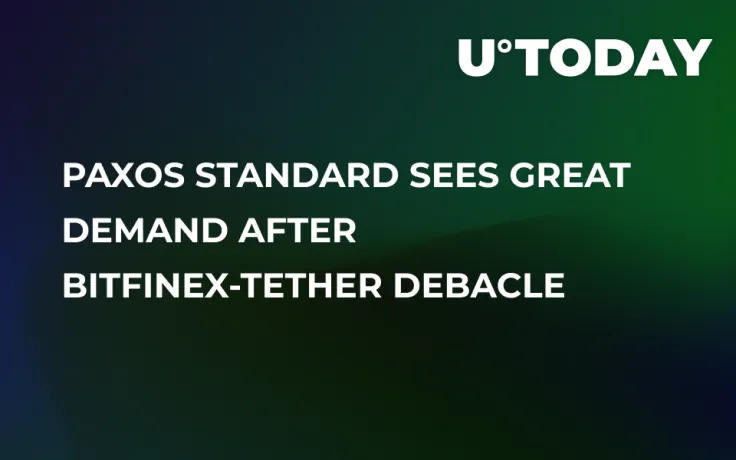 Paxos Standard Sees Great Demand After Bitfinex-Tether Debacle