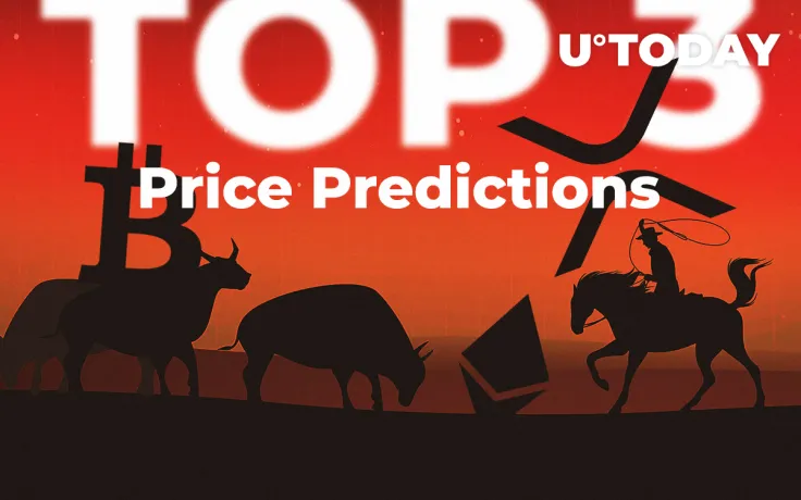 TOP 3 Price Predictions: Bitcoin (BTC), Ethereum (ETH), Ripple (XRP) — Has The Bull Run Followed by A Pull Back?