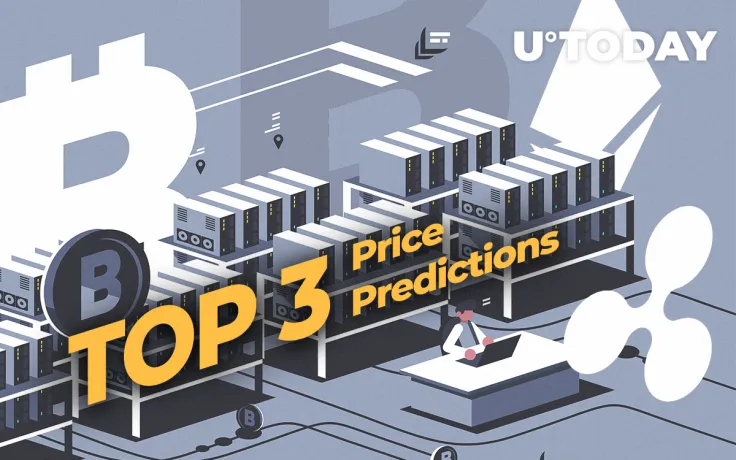 TOP 3 Price Predictions: Bitcoin (BTC), Ethereum (ETH), Ripple (XRP) — Bitcoin Is Leading the Whole Market. $200 Billion Market Cap Is on the Way
