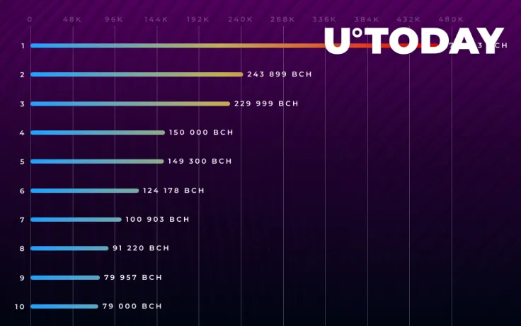 Quick Look at Richest Bitcoin Cash (BCH) Addresses. Who Are These Whales?